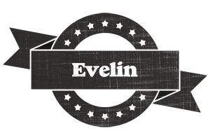 Evelin grunge logo