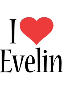 Evelin i-love logo