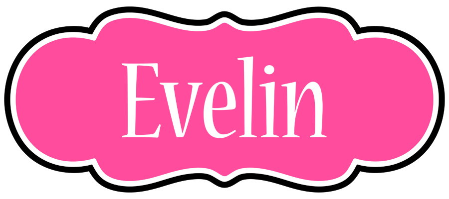Evelin invitation logo