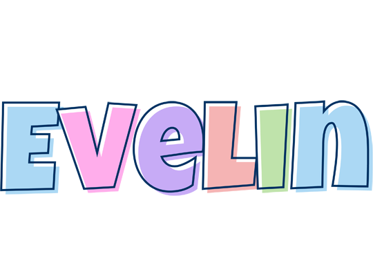 Evelin pastel logo