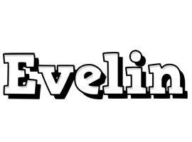 Evelin snowing logo