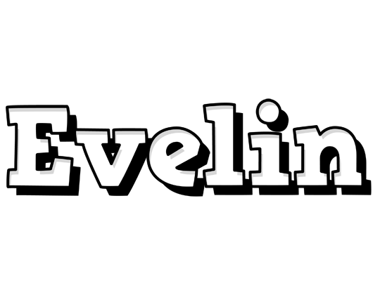 Evelin snowing logo