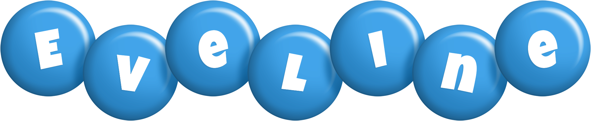 Eveline candy-blue logo