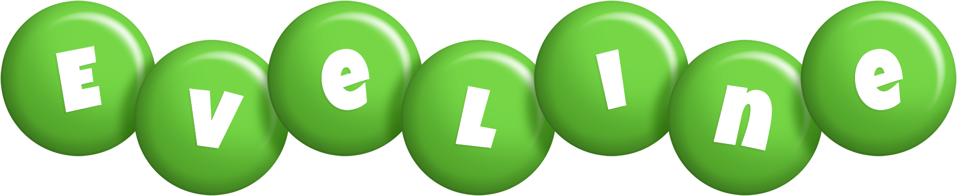 Eveline candy-green logo