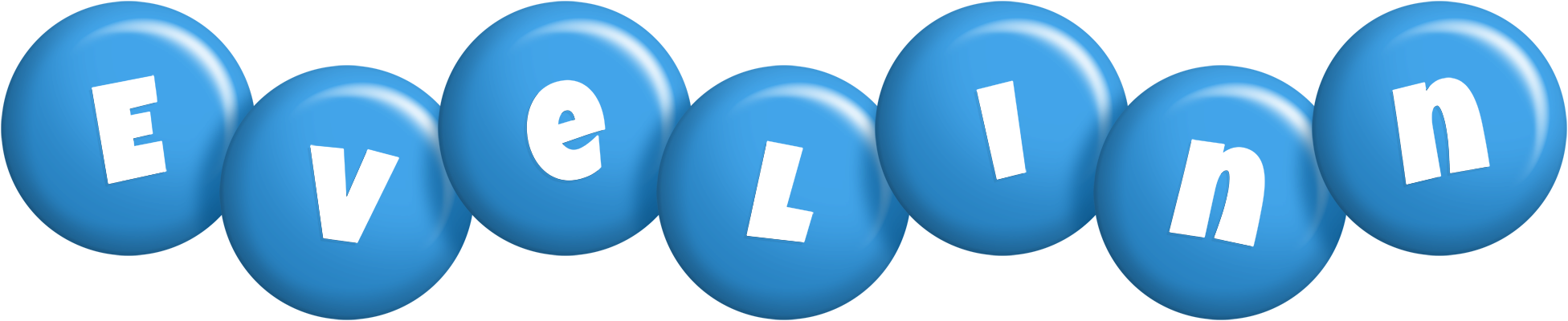 Evelinn candy-blue logo