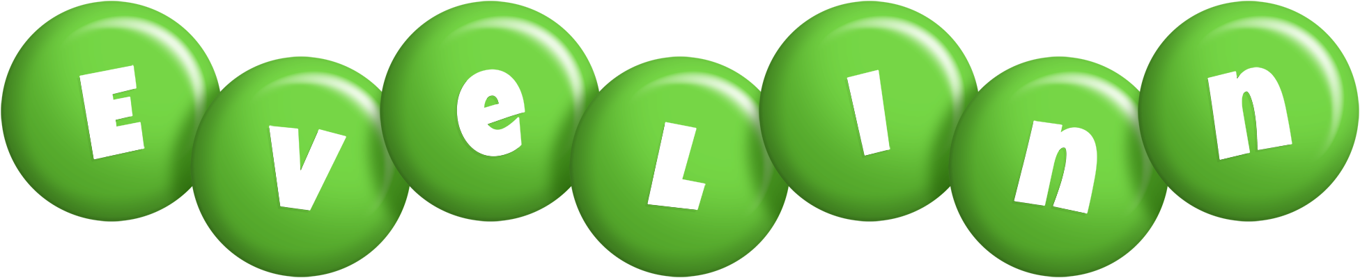 Evelinn candy-green logo