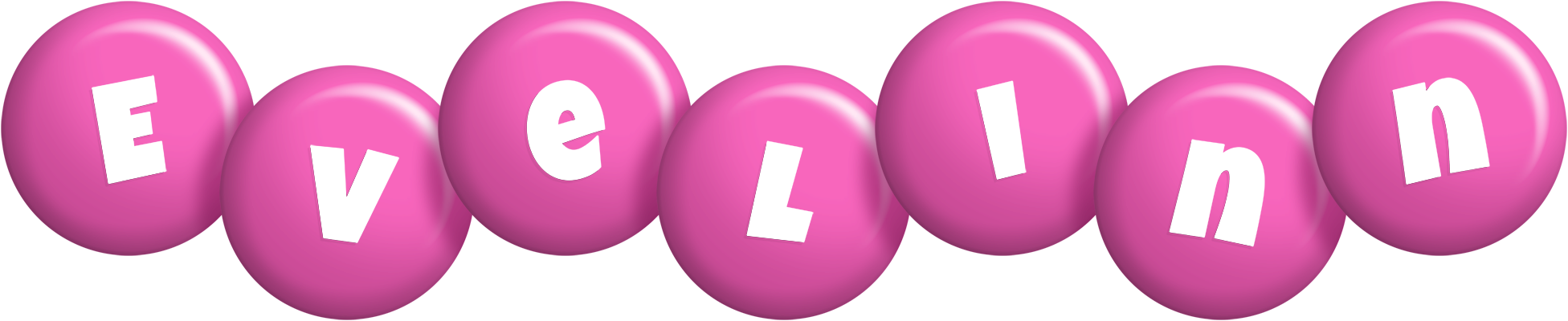 Evelinn candy-pink logo