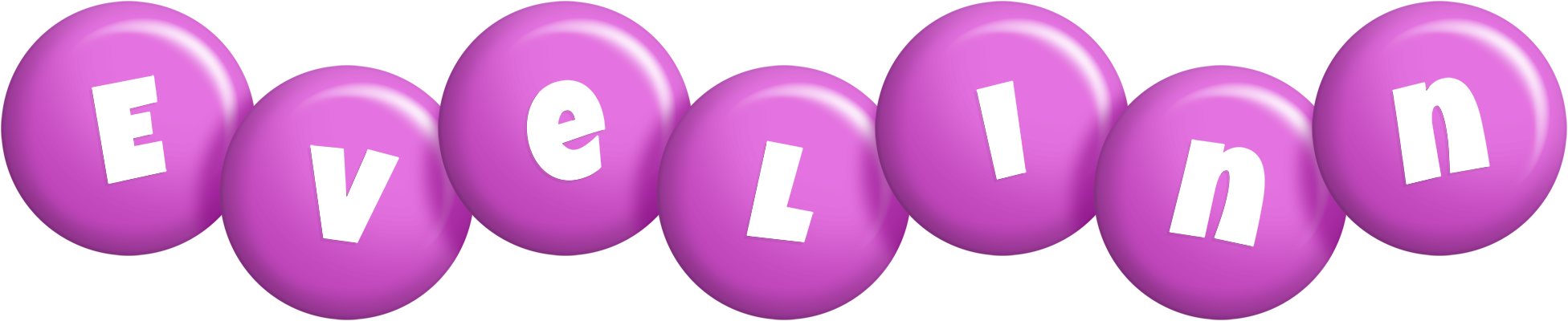 Evelinn candy-purple logo