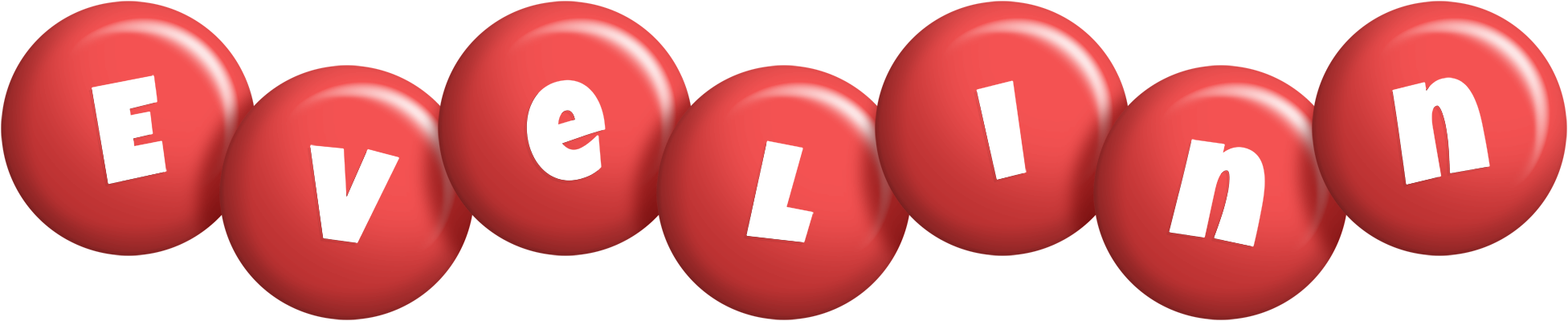 Evelinn candy-red logo