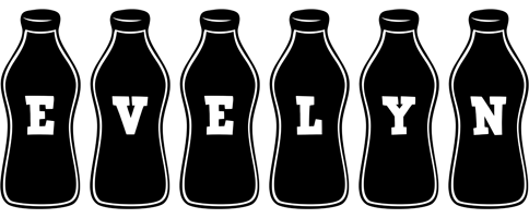 Evelyn bottle logo