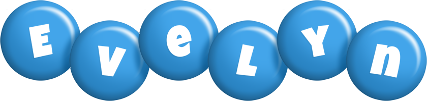 Evelyn candy-blue logo