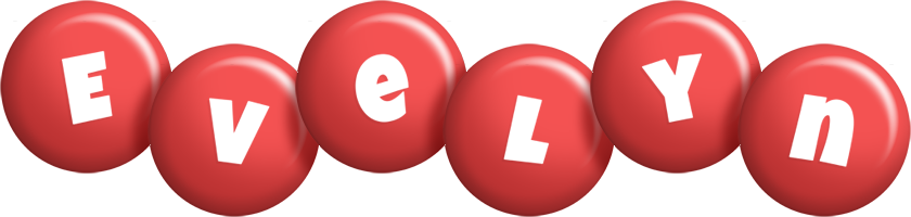 Evelyn candy-red logo