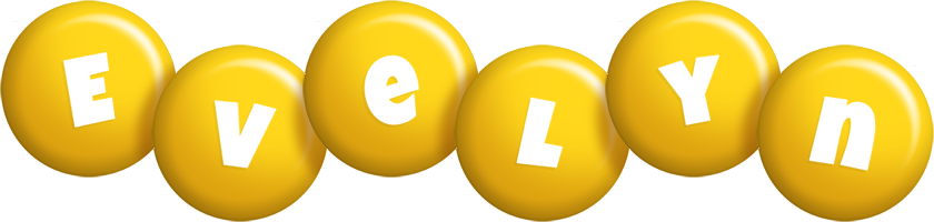 Evelyn candy-yellow logo