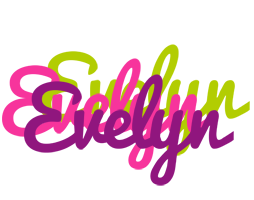 Evelyn flowers logo
