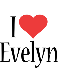 Evelyn i-love logo