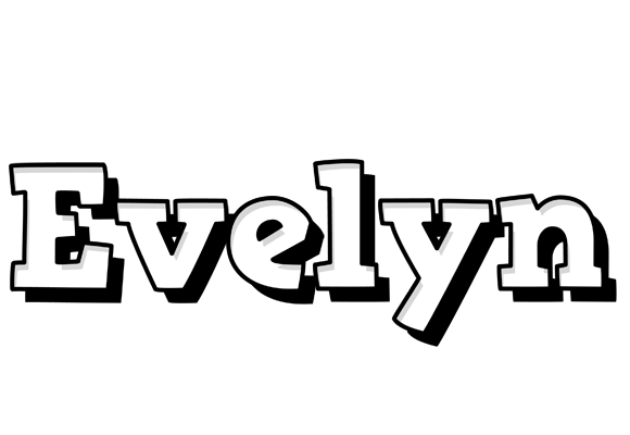 Evelyn snowing logo