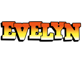 Evelyn sunset logo