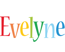 Evelyne birthday logo