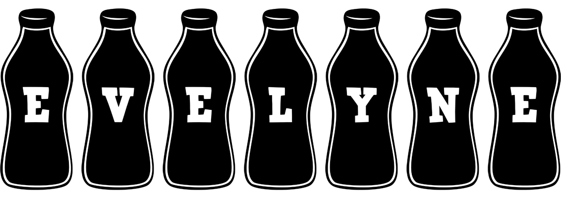 Evelyne bottle logo