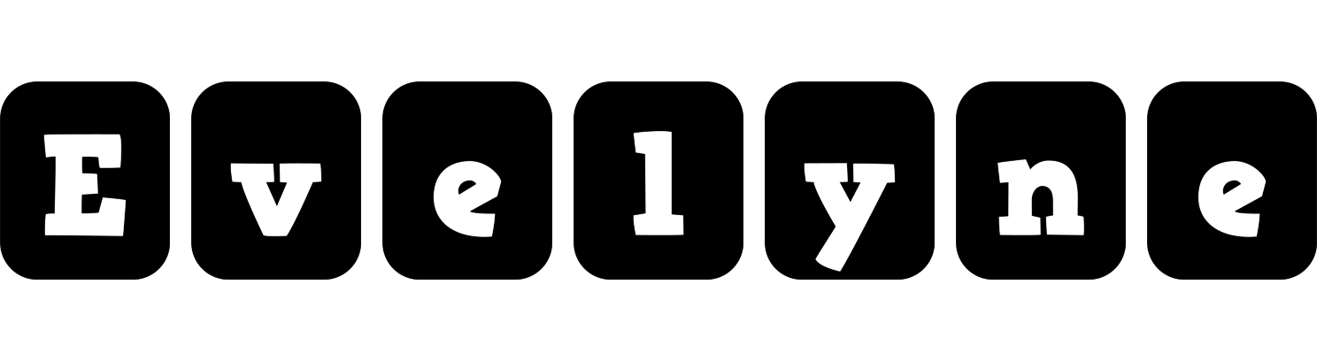 Evelyne box logo