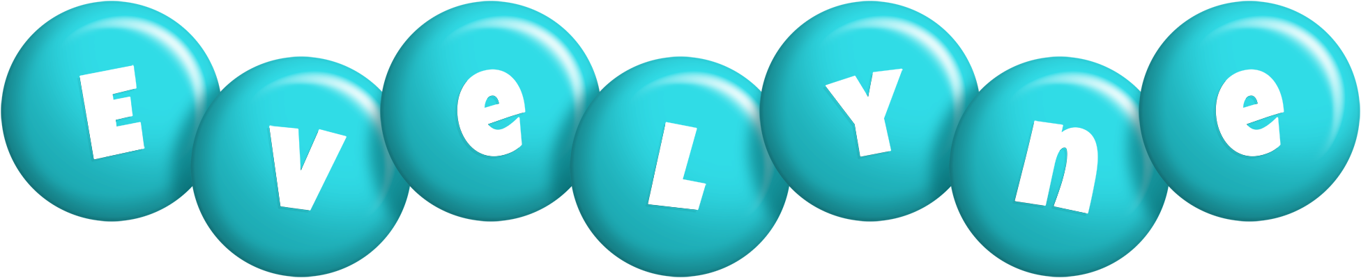 Evelyne candy-azur logo