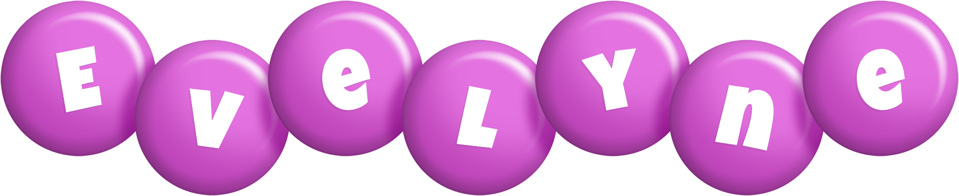 Evelyne candy-purple logo