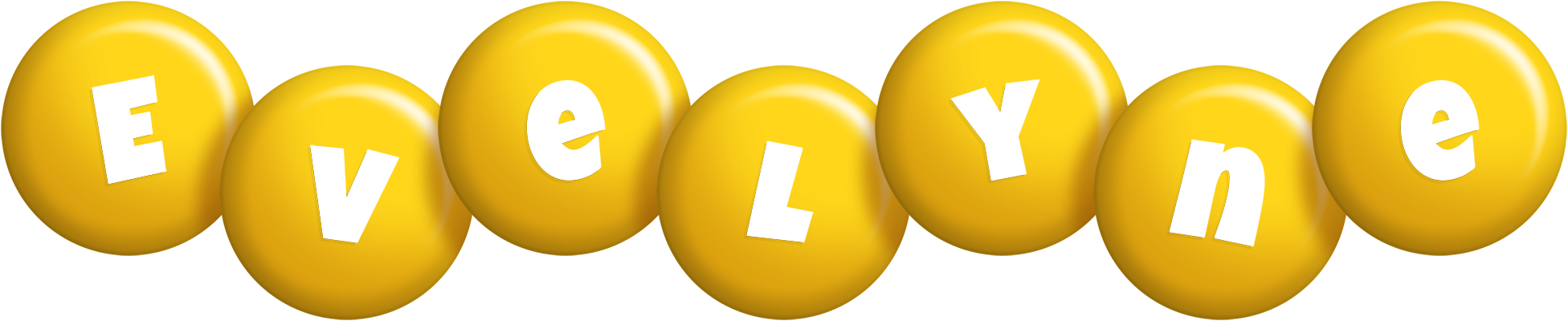 Evelyne candy-yellow logo