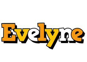 Evelyne cartoon logo