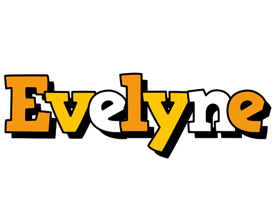 Evelyne cartoon logo
