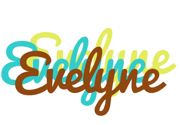 Evelyne cupcake logo
