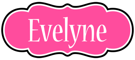 Evelyne invitation logo