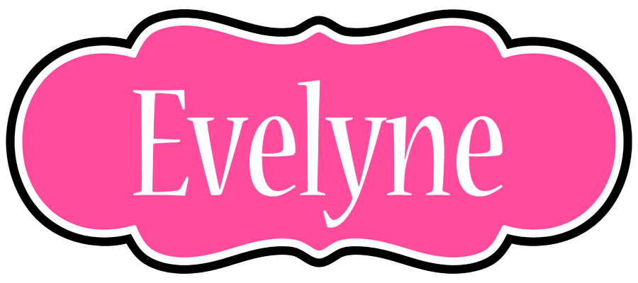 Evelyne invitation logo