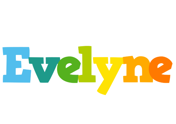 Evelyne rainbows logo