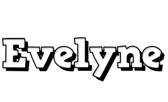 Evelyne snowing logo