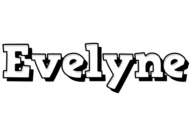 Evelyne snowing logo