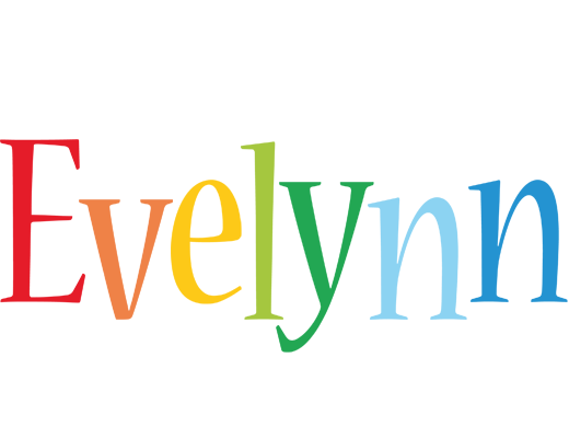 Evelynn birthday logo