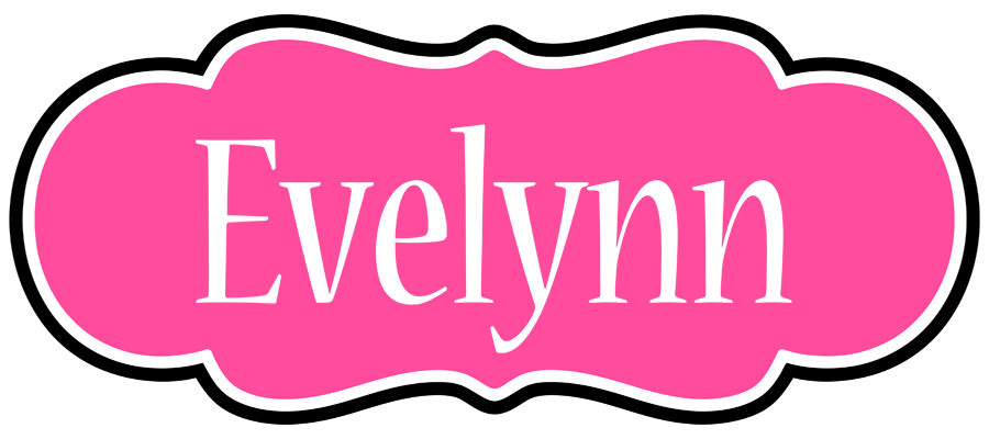 Evelynn invitation logo