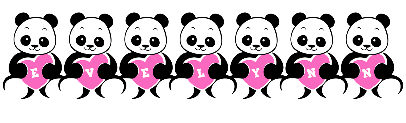Evelynn love-panda logo