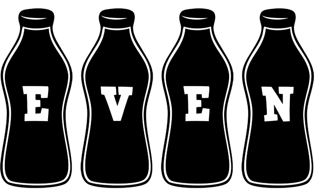 Even bottle logo
