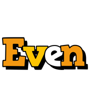 Even cartoon logo