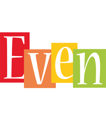 Even colors logo
