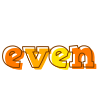 Even desert logo