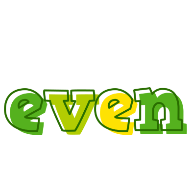 Even juice logo
