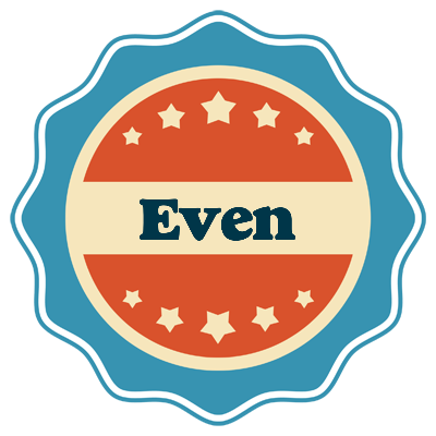Even labels logo