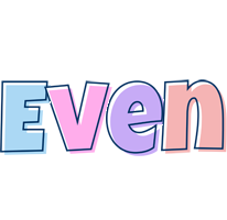 Even pastel logo