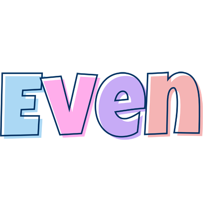 Even pastel logo