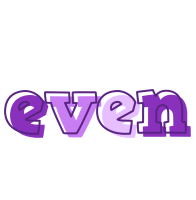 Even sensual logo