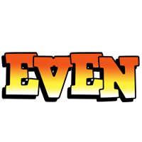 Even sunset logo