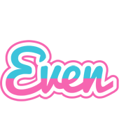 Even woman logo