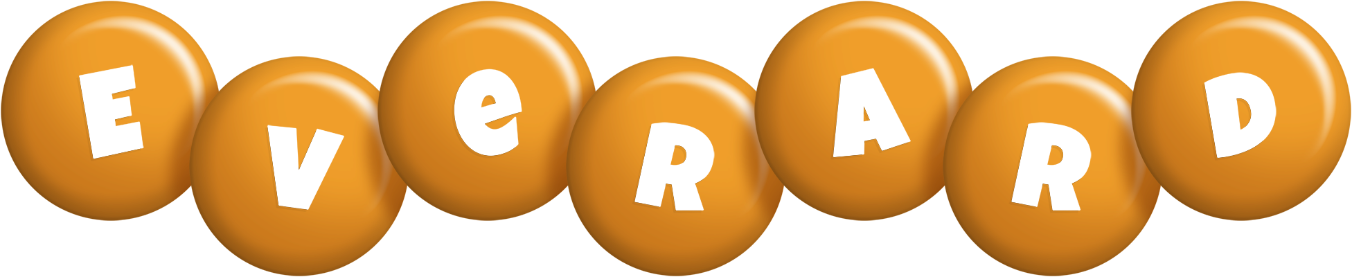 Everard candy-orange logo